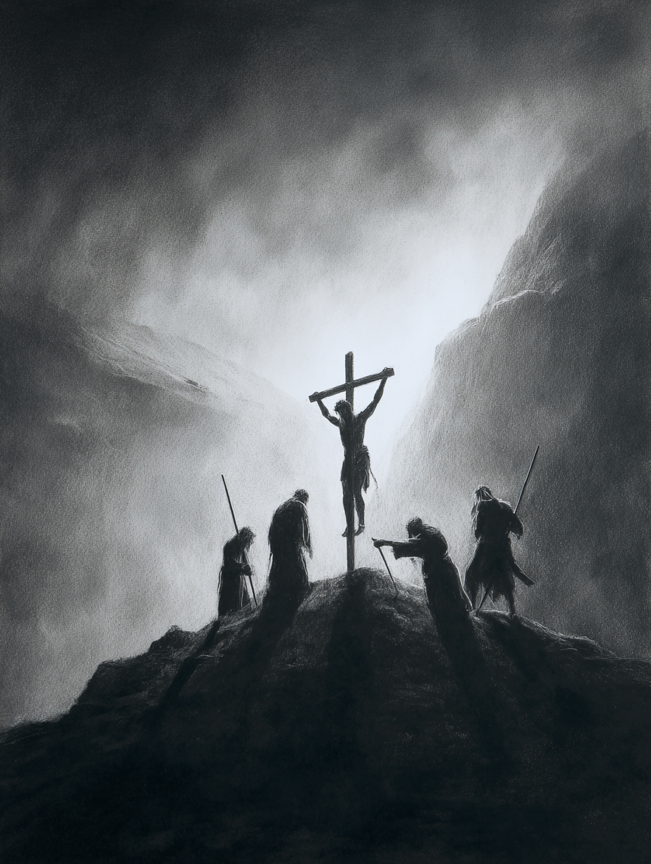 50 REFERENCE IMAGES (CRUCIFIXION LANDSCAPES)