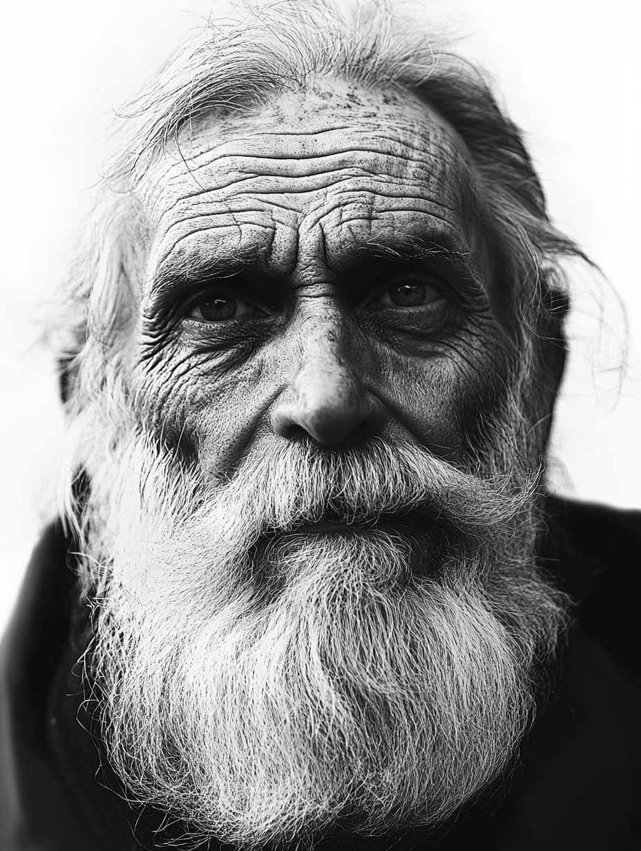 50 REFERENCE IMAGES (OLD MAN)