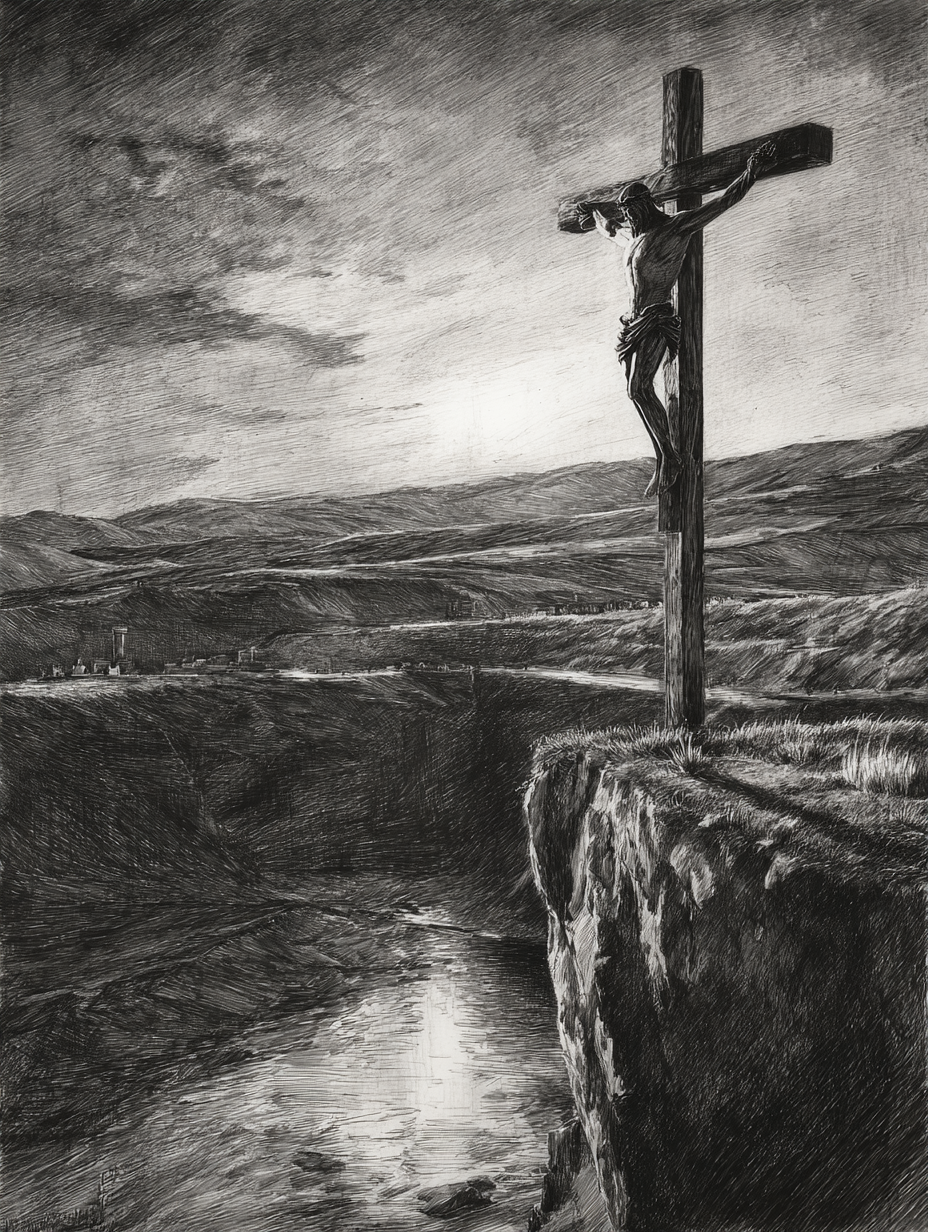 50 REFERENCE IMAGES (CRUCIFIXION LANDSCAPES)