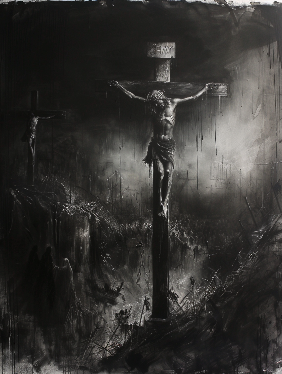 50 REFERENCE IMAGES (CRUCIFIXION LANDSCAPES)