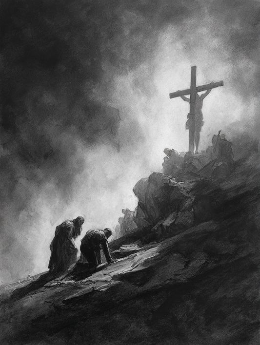 50 REFERENCE IMAGES (CRUCIFIXION LANDSCAPES)