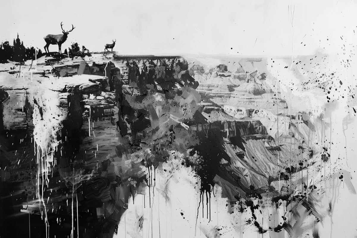 Charcoal Rendering References Example 50 REFERENCE IMAGES (CHARCOAL LANDSCAPES) – Mad Art Materials