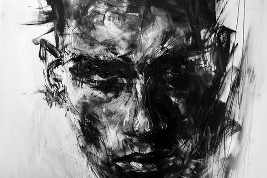 50 REFERENCE IMAGES (MALE CHARCOAL)